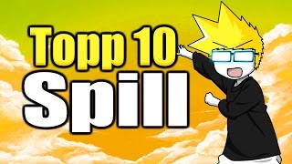 Topp 10  Favoritt Spill 2000 Spesial [upl. by Naicul]