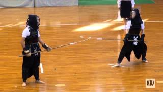 2014 All Japan Naginata  Womens Final [upl. by Ranee]