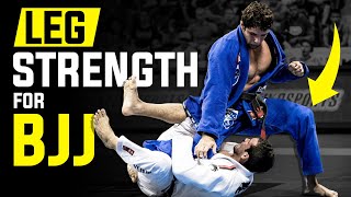 4 BEST Leg Strength Exercises For BJJ  Brazilian JiuJitsu amp Grappling [upl. by Jannel]