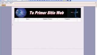 Video Tutorial Curso de FrontPage Parte 3 [upl. by Vashtee]