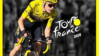 tour de France 2024 Open tour Étape 2 Pau Luz Ardiden [upl. by Llerref]