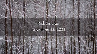 Rick Bricker Funeral November 28 2022 [upl. by Vito]