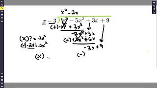 Dividing Polynomials By Binomials [upl. by Airasor]