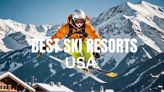 Top 10 Ski Resorts in the US You Cant Miss This Winter ⛷️❄️ [upl. by Eseneg]