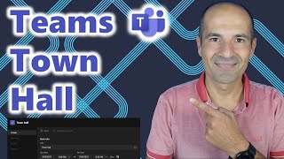 How to use Microsoft Teams Town Hall [upl. by Nirehs]