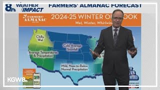 Farmers Almanac What it forecasts for 20242025 winter [upl. by Amy768]