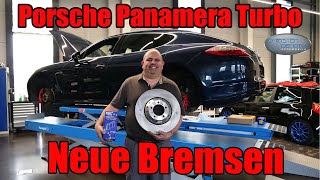 Porsche Panamera Turbo  EBC Bremsen  Christen amp Denoth Automobile [upl. by Findlay]