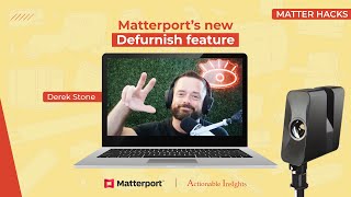 Matterport’s new Defurnish feature  Matter Hacks [upl. by Tolmach]