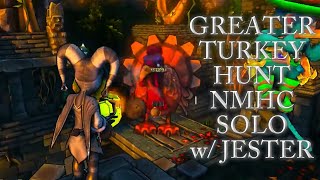 Dungeon Defenders  NMHC Greater Turkey Hunt Solo with Jester LOL [upl. by Asiulana]