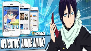 APP ANIME AMINO em portugues [upl. by Yaron441]