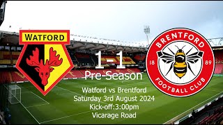 Watford 11 Brentford Matchday Vlog [upl. by Aciria]