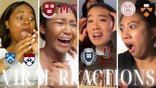 Every VIRAL IVY LEAGUE Acceptance Reaction  Harvard Yale MIT Stanford Princeton EMOTIONAL [upl. by Wallace455]