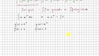 24 Integralrechnung  Partielle Integration [upl. by Alakam]