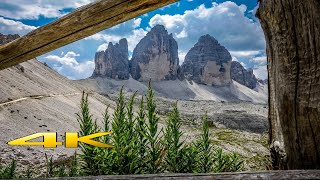 Tre Cime Di Lavaredo Dolomites Italy 🇮🇹 4K Walk Tour [upl. by Nale396]