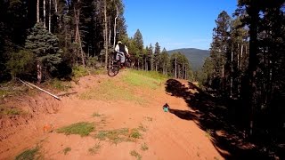 Downhill Mountain Biking at Angel Fire Bike Park  Largest Bike Park in the Rocky Mountains [upl. by Hamitaf]