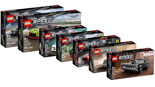 All LEGO Speed Champions 2022 sets CompilationCollection Speed Build [upl. by Bernardi]