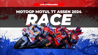 LIVE Race MotoGP Moto2 Moto3 TT Assen 2024 Timing On Board [upl. by Bick262]