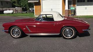 1962 Corvette Maroon [upl. by Ycaj]