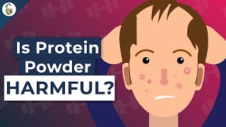 Is Protein Powder Bad For You  Acne Hair Loss and Kidney Damage [upl. by Ahsieka]