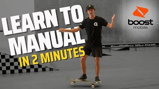 How to manual like a pro  Learn to manual in less than 10 seconds [upl. by Patsis]