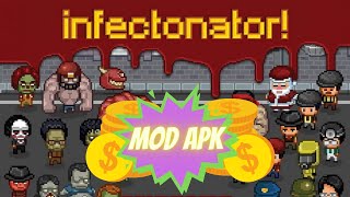 Infectonator MOD APK  Unlimited money amp all zombies unlocked [upl. by Llevert726]