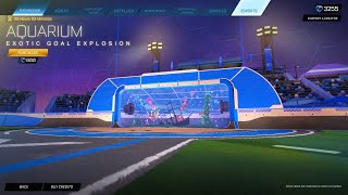 NEW AQUARIUM GOAL EXPLOSION Rocket League Item Shop 22 June 2024 Check this one out [upl. by Nitsrik]