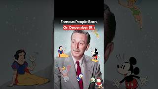 Famous People Born On December 5th history facts famouspeople [upl. by Llebyram]