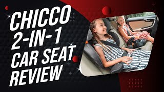 Chicco 2 in 1 Belt Positioning Booster Car Seat Review 2024 [upl. by Anehs]