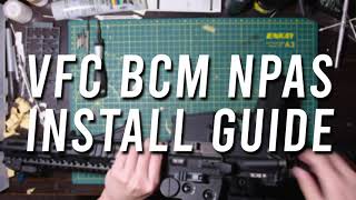 How to install an NPAS into a VFC BCM GBBR [upl. by Gio]