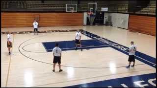 Triangle Zone Offense  Part 1 of 4  Doug Schakel Basketball [upl. by Kcirdde]