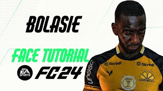 EA FC 24  YANNICK BOLASIE FACE TUTORIAL  STATS CRICIÚMA [upl. by Ameerak872]