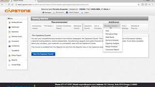 Capstone Business Simulation Getting Started Tutorial [upl. by Annez477]