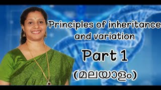 NEET Biology Principles of Inheritance and Variation Malayalam Part 1 [upl. by Ahsiemac511]