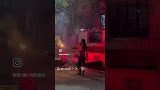 Deepawali🪔 likes content diwali deepawali crackers fireworks blast happy diwalispecial [upl. by Elleval332]