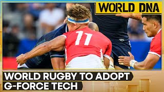 Tech Enters Rugby Field Smart mouthguard to measure head impact  World DNA  WION [upl. by Olra]