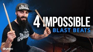 4 Impossible Blast Beats  El Estepario Siberiano [upl. by Annala]