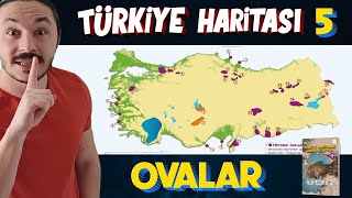 TÜRKİYENİN OVALARI Türkiye Harita Bilgisi Çalışması KPSSAYTTYT [upl. by Rock]