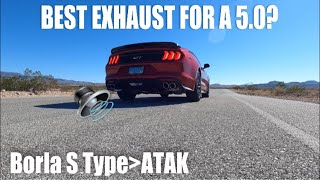 2020 Mustang GT Borla SType Catback Exhaust Review [upl. by Ardnwahs]