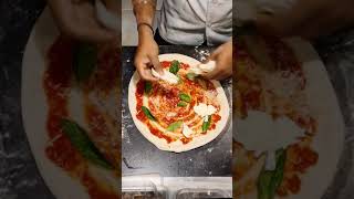 Making of Margherita Pizza 🍕🤤 woodfiredpizza neapolitanpizza brikoven [upl. by Amaj]