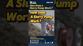 How does a Slurry Pump Works？Slurry pump operating principle slurrypumpparts slurrypumpspareparts [upl. by Kassie]