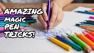 Marvins Amazing Magic Pens Unboxing and Demo [upl. by Bithia]