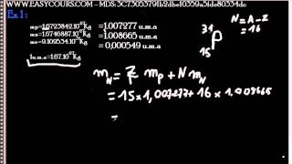 4  Exercice 1 Structure datome  Atomisitque S1 [upl. by Narra]