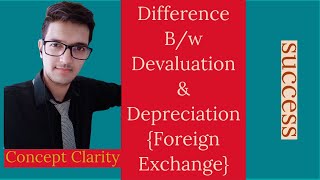 Difference between  Devaluation and Depreciation [upl. by Animor]