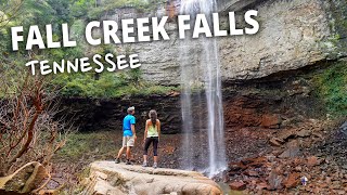 INCREDIBLE WATERFALLS at Fall Creek Falls State Park Tennessee [upl. by Yhtomiht]