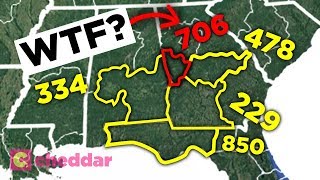 The Hidden Logic Behind Area Codes  Cheddar Explains [upl. by Trimble]