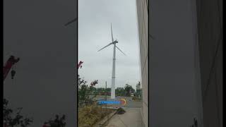 50KW wind turbine controlled by anemometer and wind vane zonhan windturbine [upl. by Roose]