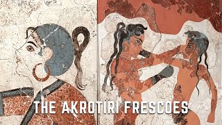 The Akrotiri Frescoes Where Are They Now [upl. by Hux]