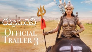 Rudhramadevi Official Trailer 3  Anushka Allu Arjun Rana Gunasekhar [upl. by Diraf748]