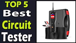 TOP 5 Best Circuit Tester Review 2024 [upl. by Natividad360]