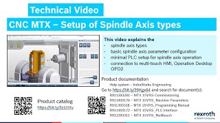 CNC MTX – Spindle Axis types and setup [upl. by Fatima889]